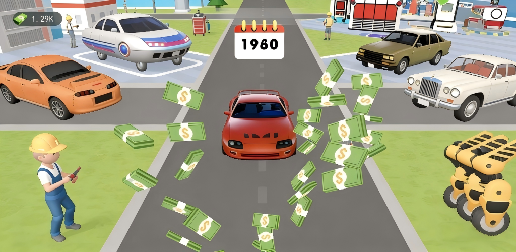 Luxury Car Evolution Game Screenshot