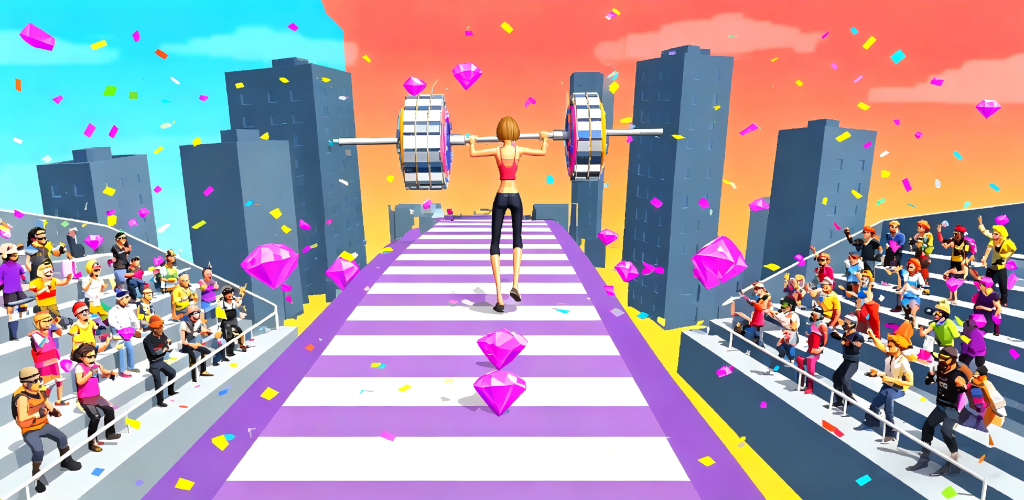 Weightlifting Rush Game Screenshot